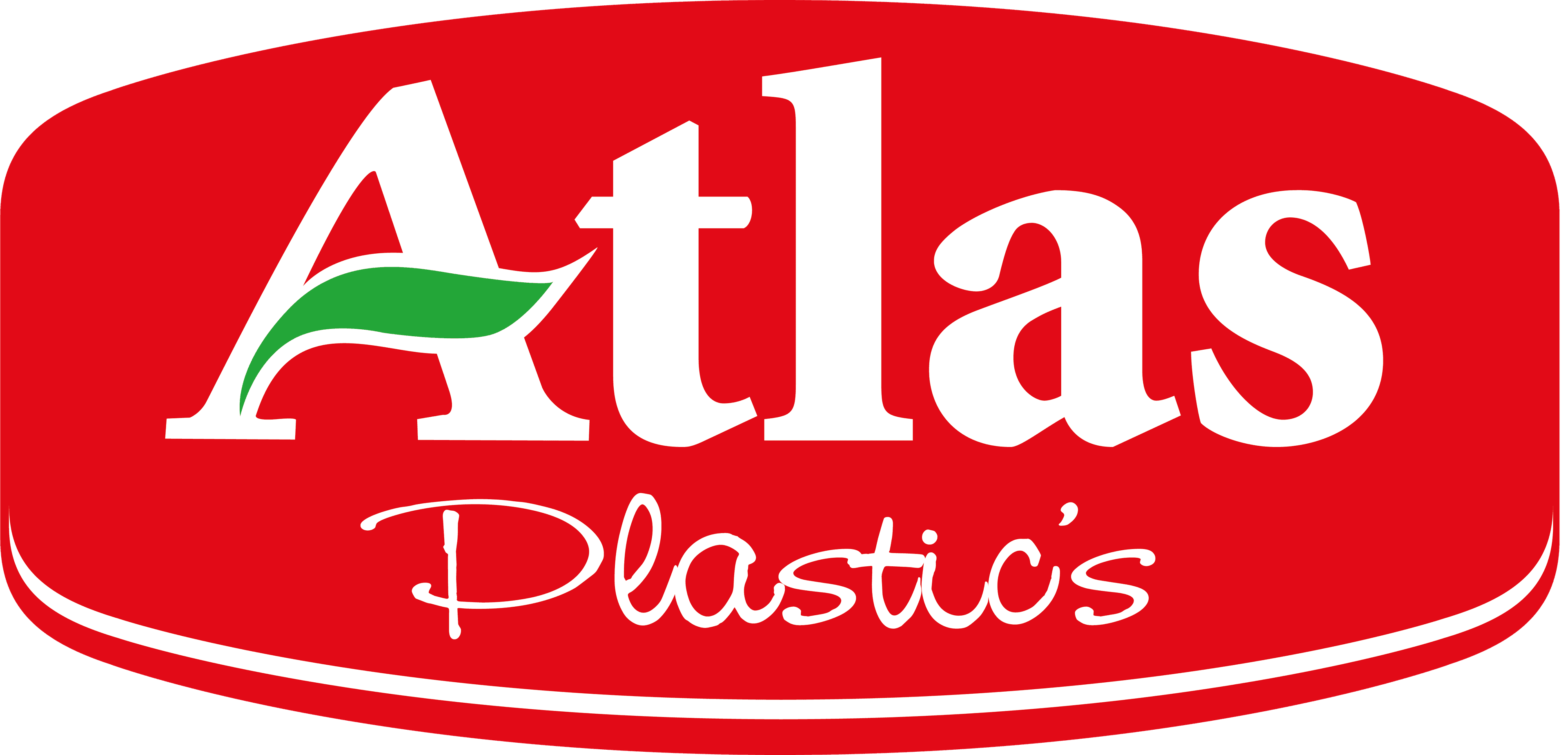 Logo Atlas Plastics, client BrainBow Agency